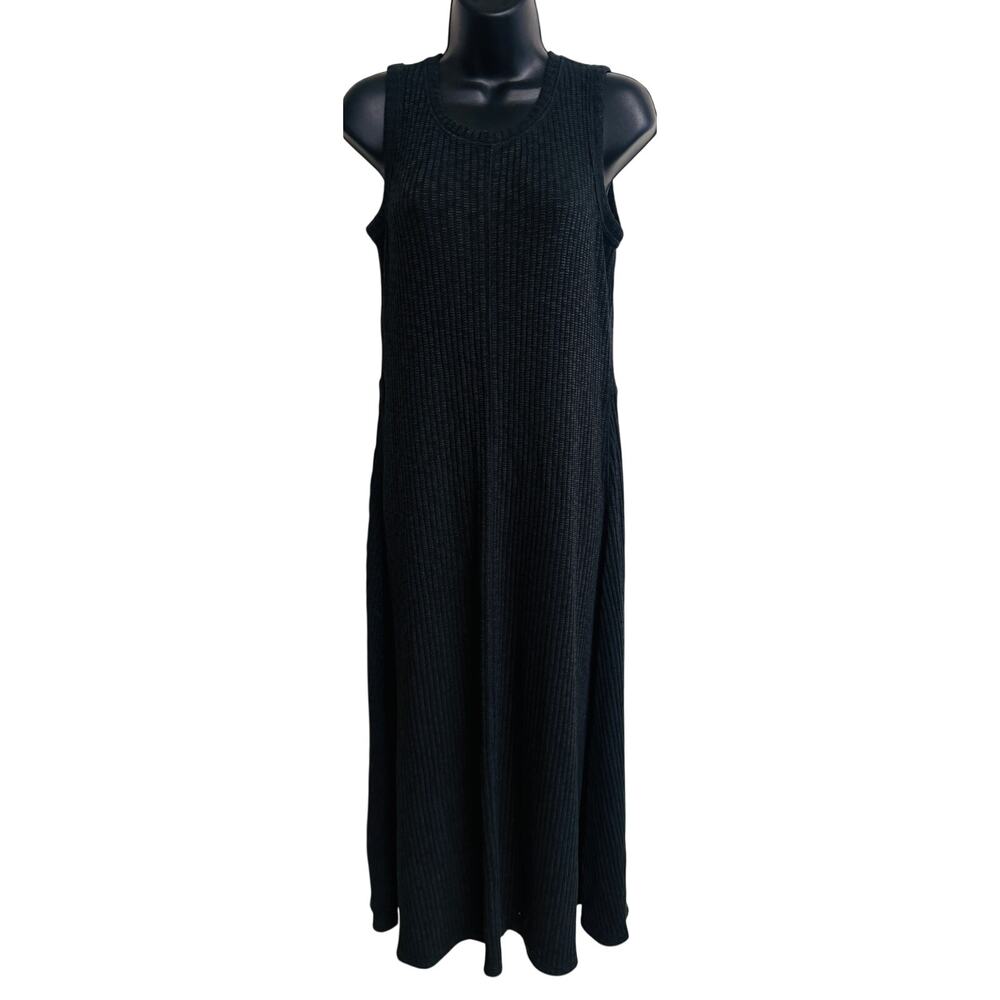 Everlane Womens Midi Shift Sweater Dress Size Medium M Gray Sleeveless NWT New